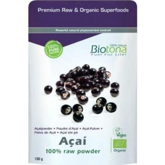 Biotona Acai Raw Powder Superfood Bio 150 g