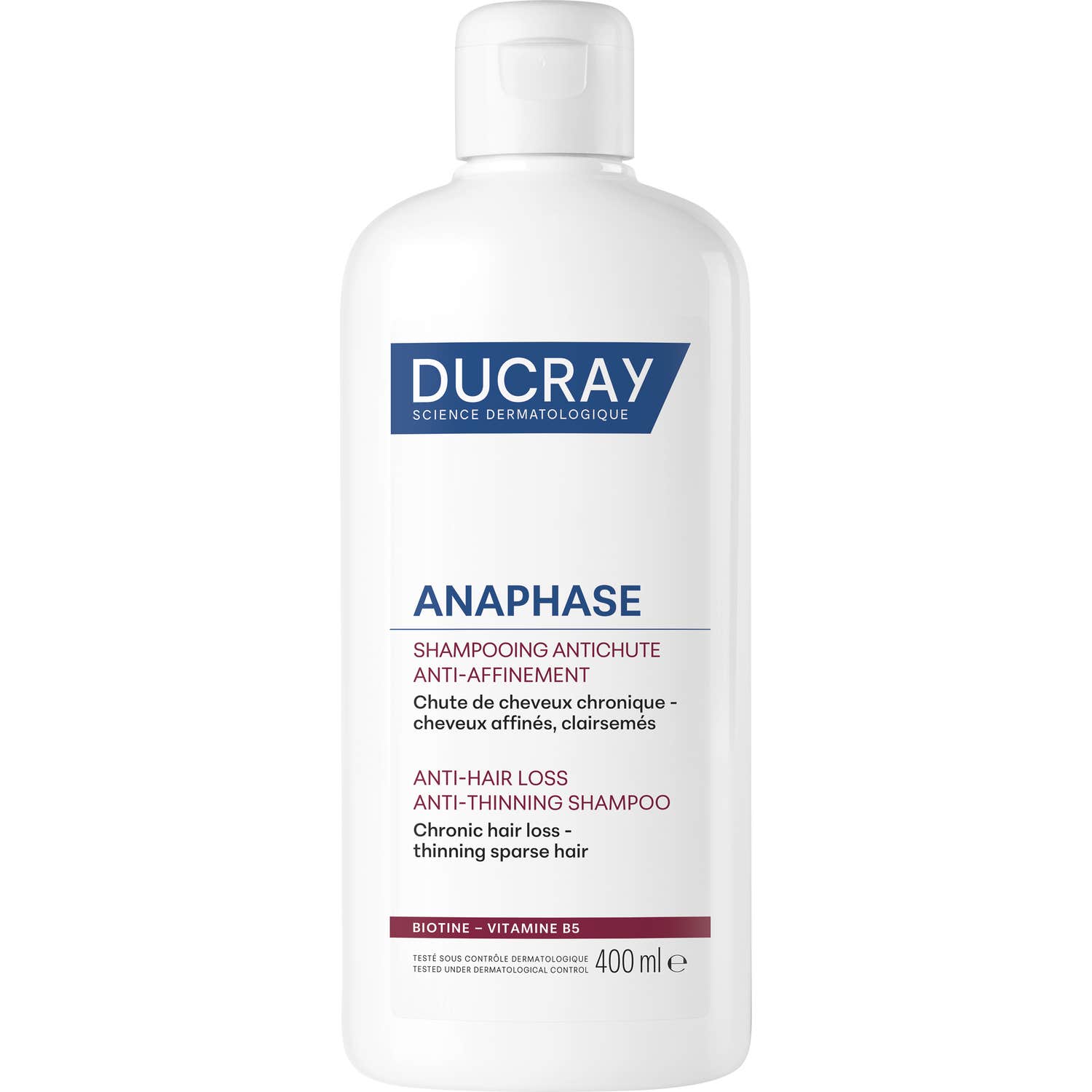Ducray Anaphase+ Champú Anticaída y Antiafinamiento 400ml