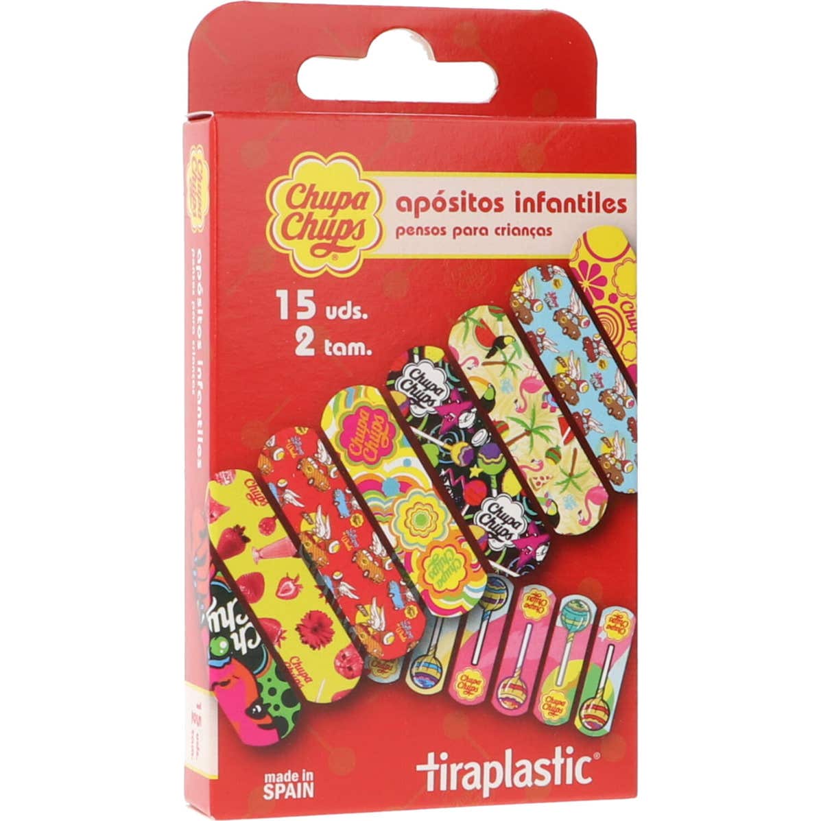 Tiraplastic Chupa Chups Apósitos 15uds