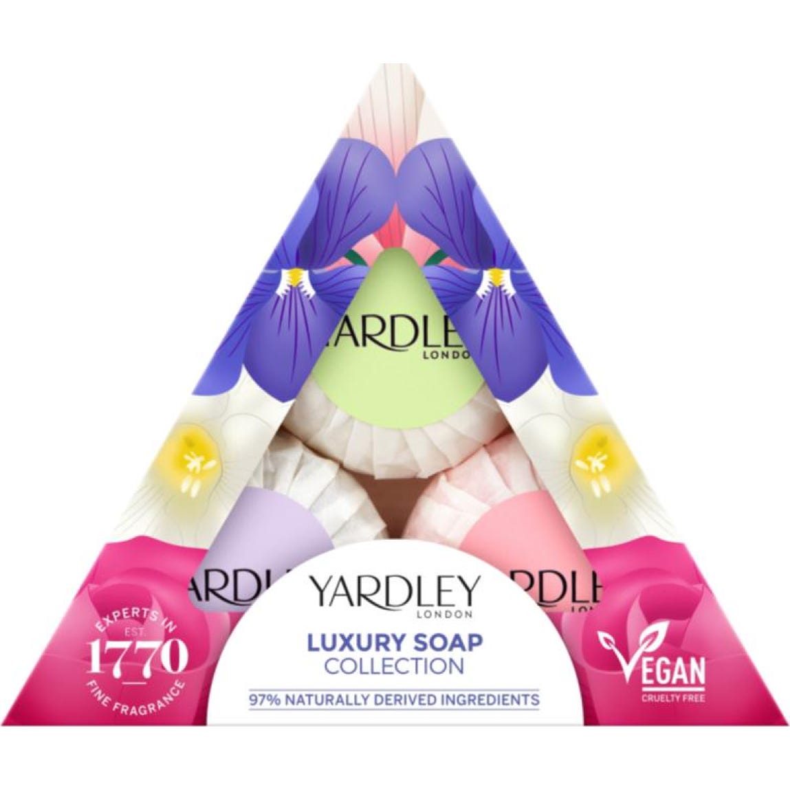 Jabonera Yardley 3x50gr