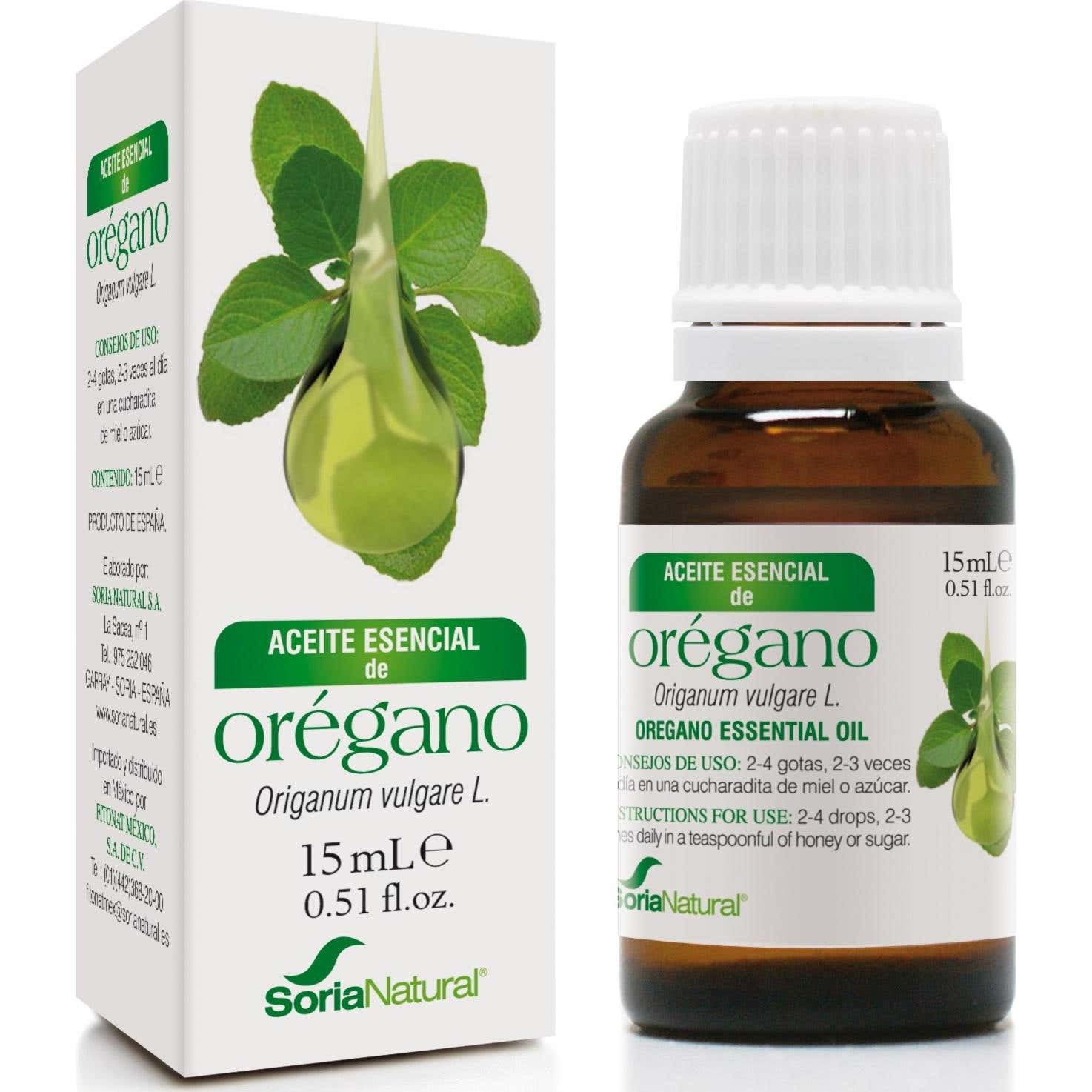 Soria Natural Aceite Esencial de Orégano 15ml