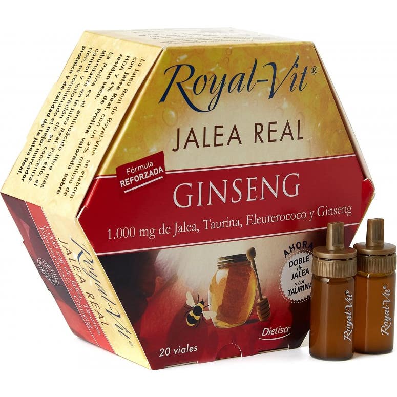 Royal Vit Jalea Real Ginseng 20 Ampollas