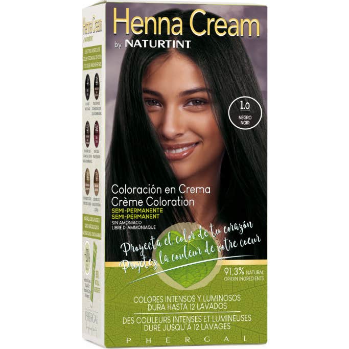Naturtint Henna Cream 1.0 Negro 110 ml