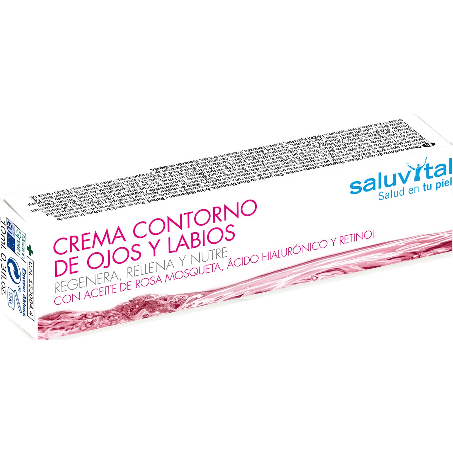 Saluvital crema contorno de ojos y labios 15ml