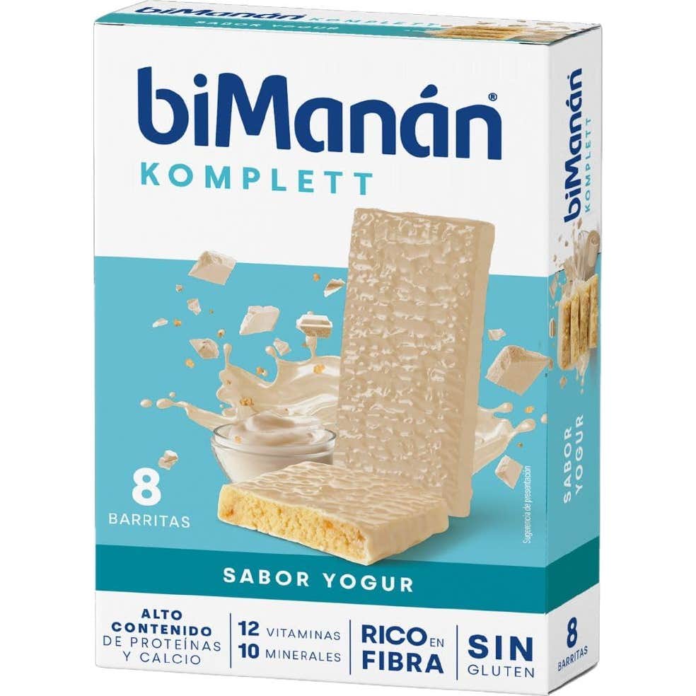 Bekomplett Blanco Barritas Yogur 8 Uds