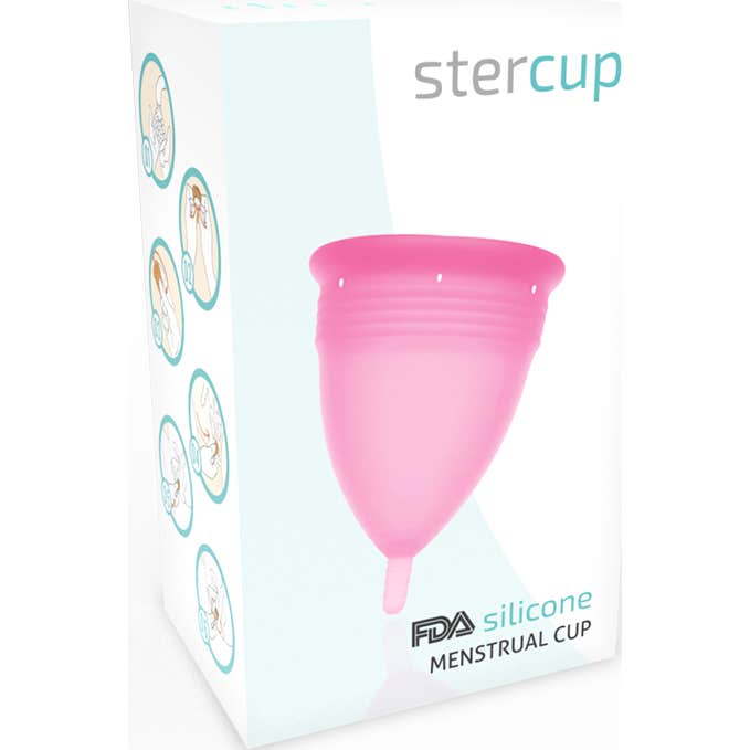 Stercup Copa Menstrual Silicone T-L Rosa 1ud