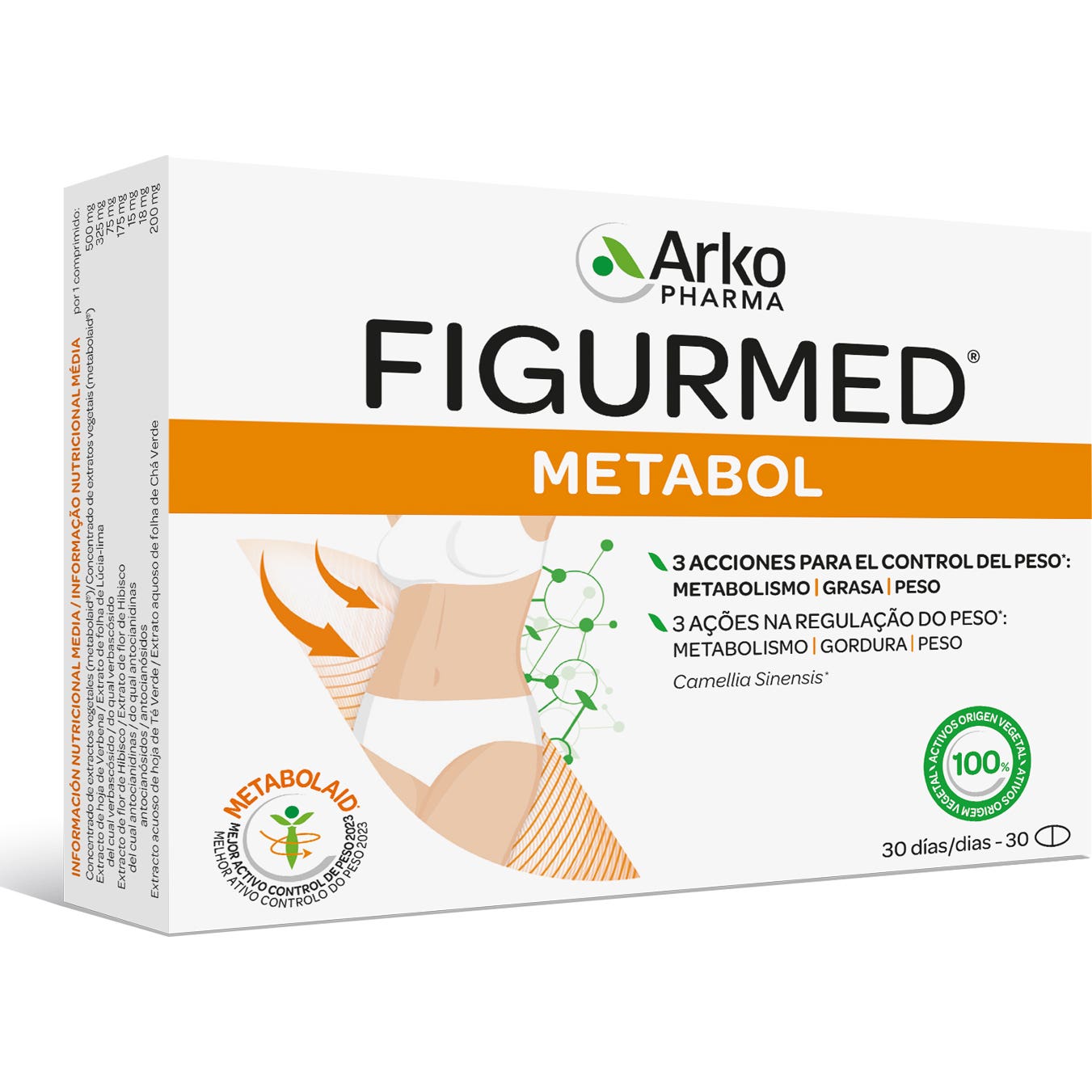 Arkopharma Figurmed Metabol 30caps