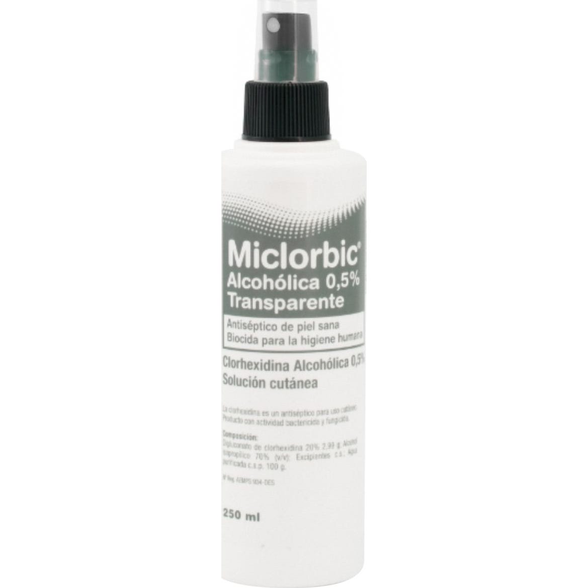 Miclorbic Clorhexidina 0.5% Alcohólica Transparente 250ml