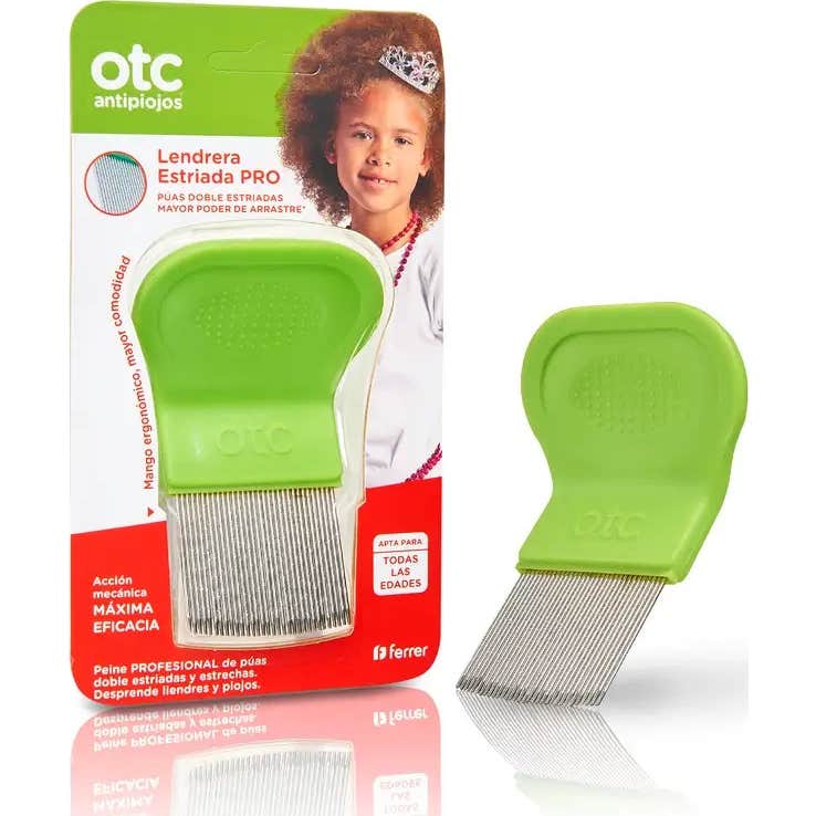 Ferrer Otc Antipiojos Lendrera Estriada Pro 1U