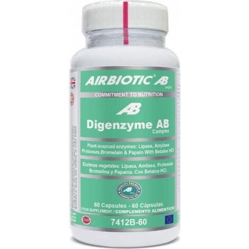 Airbiotic Digenzyme Ab Complex 60 Capsulas - Imagen 2