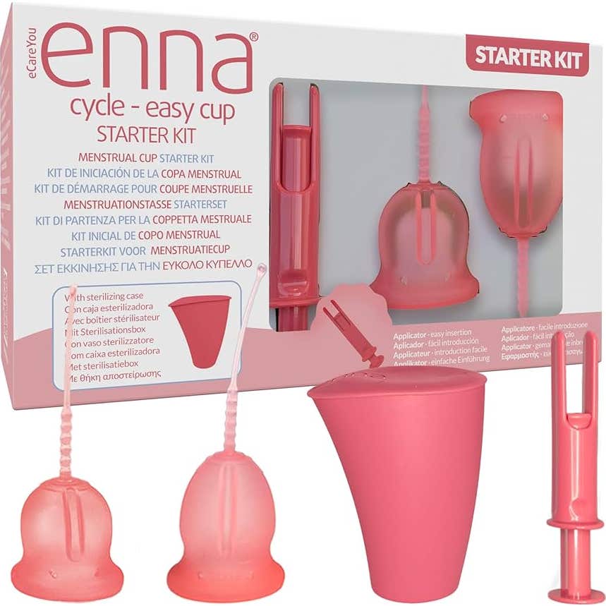Enna Cycle Starter Copa Menstrual Kit 2uds