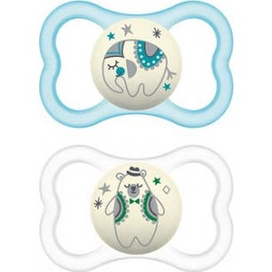 MAM Chupete Silicona Air Night +16 M 1 ud