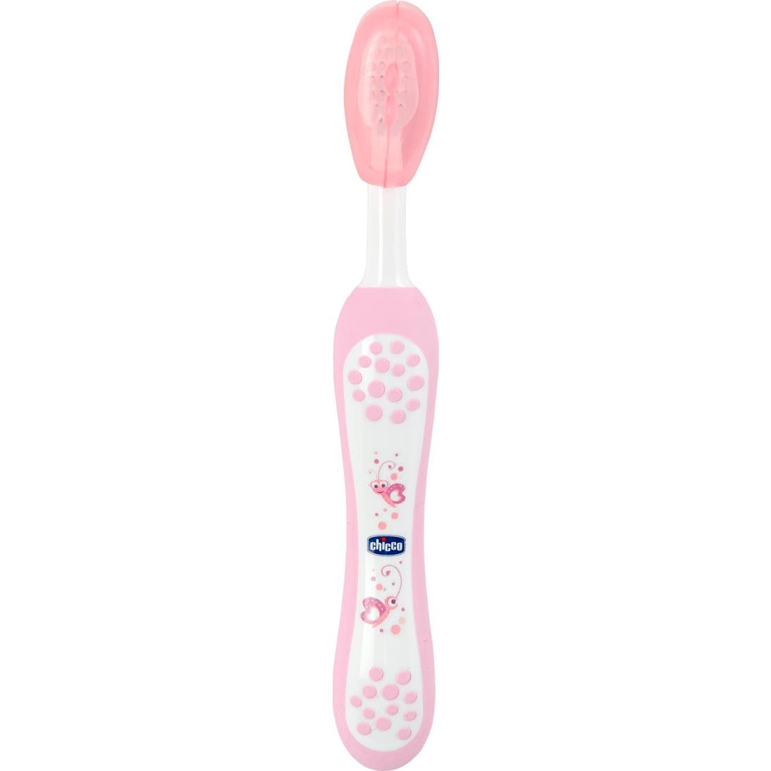 Chicco Cepillo Dental Infantil de Cerdas Suaves Rosa 6m+ 1ud