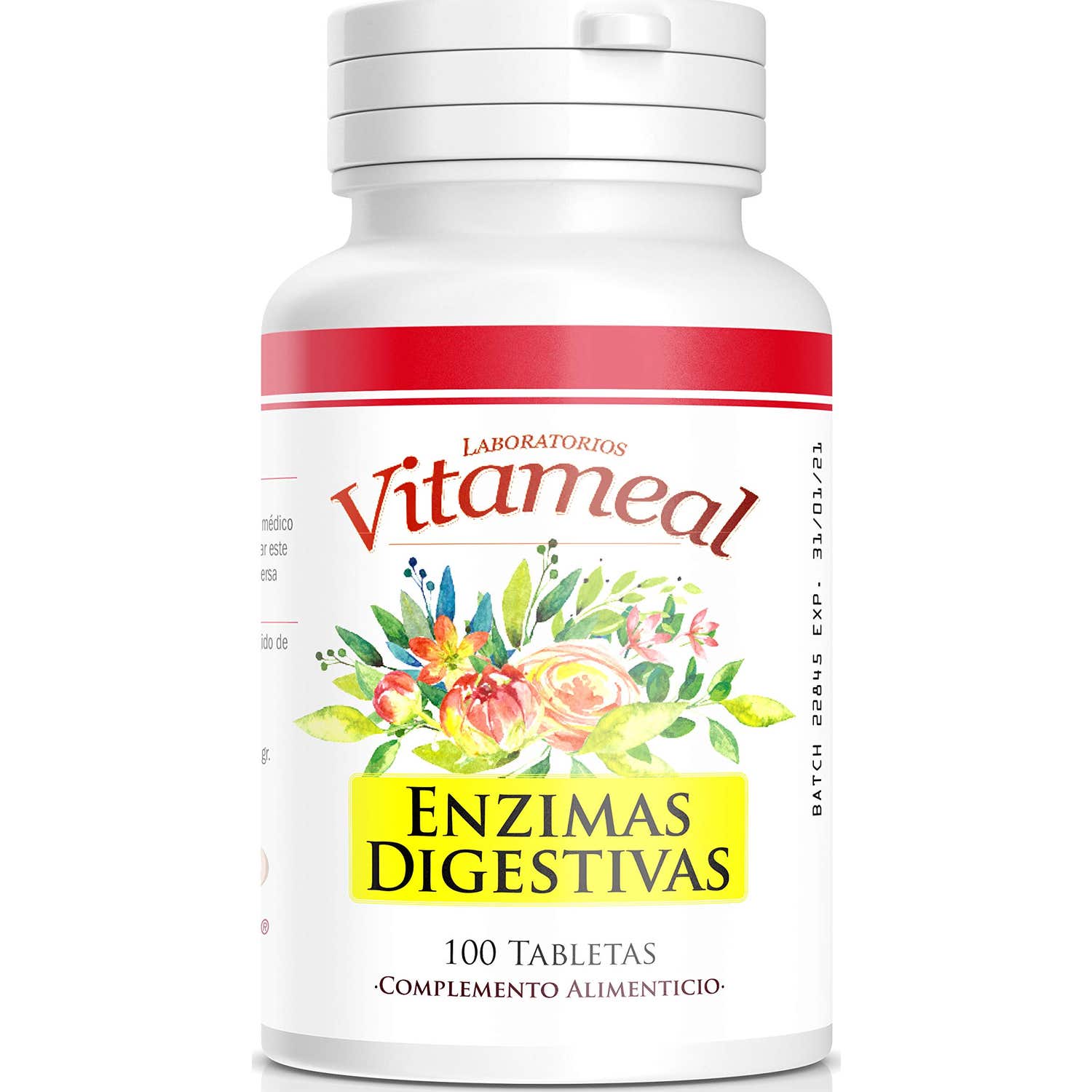 Vitameal Enzimas Digestivas 100comp
