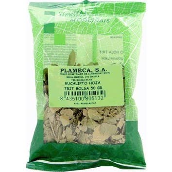 Plameca Eucalipto Hierba Hoja Trituradas 50 g