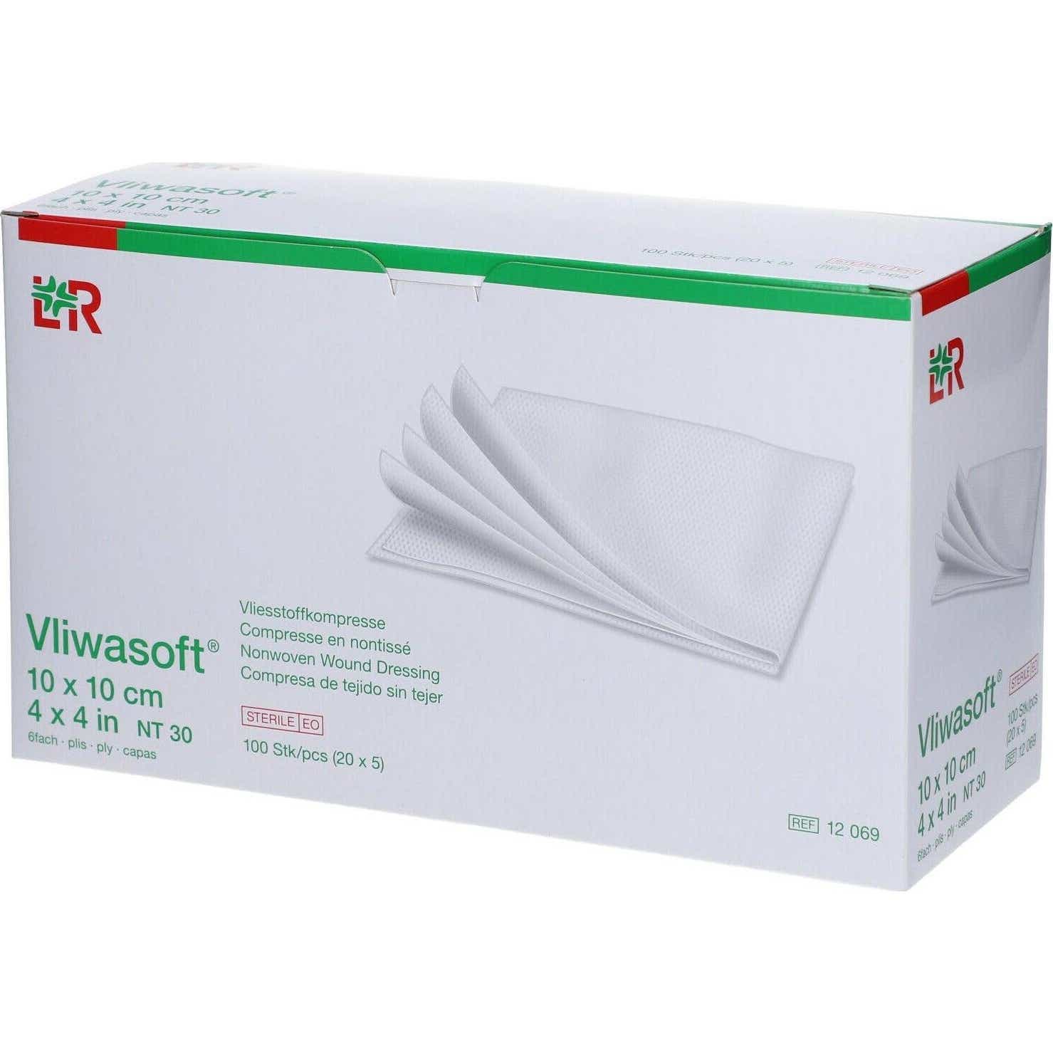 Lohmann &amp Rauscher Vliwasoft Compresa Estéril NT 10x10cm 2x25 Sobres