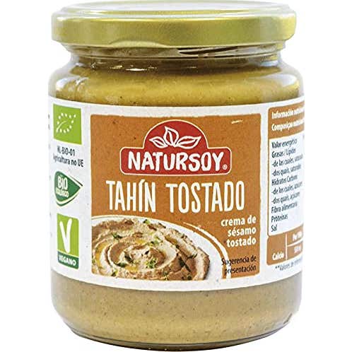 Natursoy Tahin Tostado Con Sal Marina Eco 250g