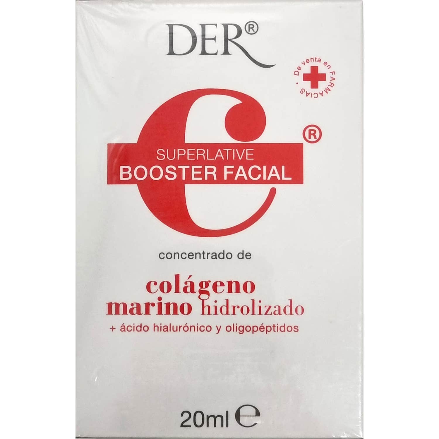Der Booster Facial Colágeno Marino 20ml