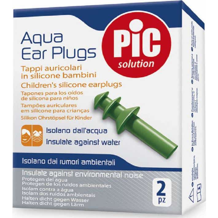 Pic Solution Aqua Ear Plugs Tapones de Silicona Niños 2 uds
