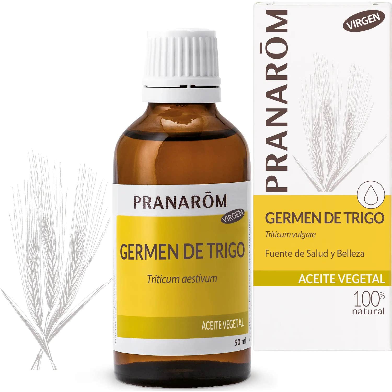 Pranarôm Aceite Vegetal Germen de Trigo Virgen 50ml