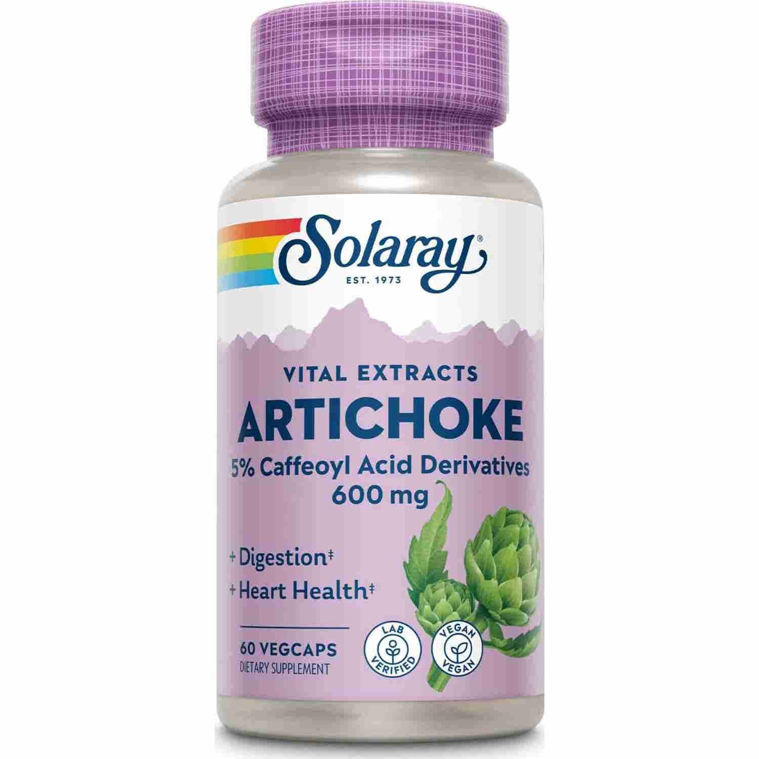 Solaray Artichoke 300 mg 60 caps