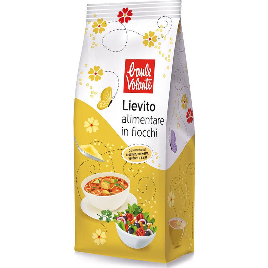 Baule Volante Copos de Levadura Comestible Bio 200g de Baule Volante & Fior di Loto | Natural Doctor