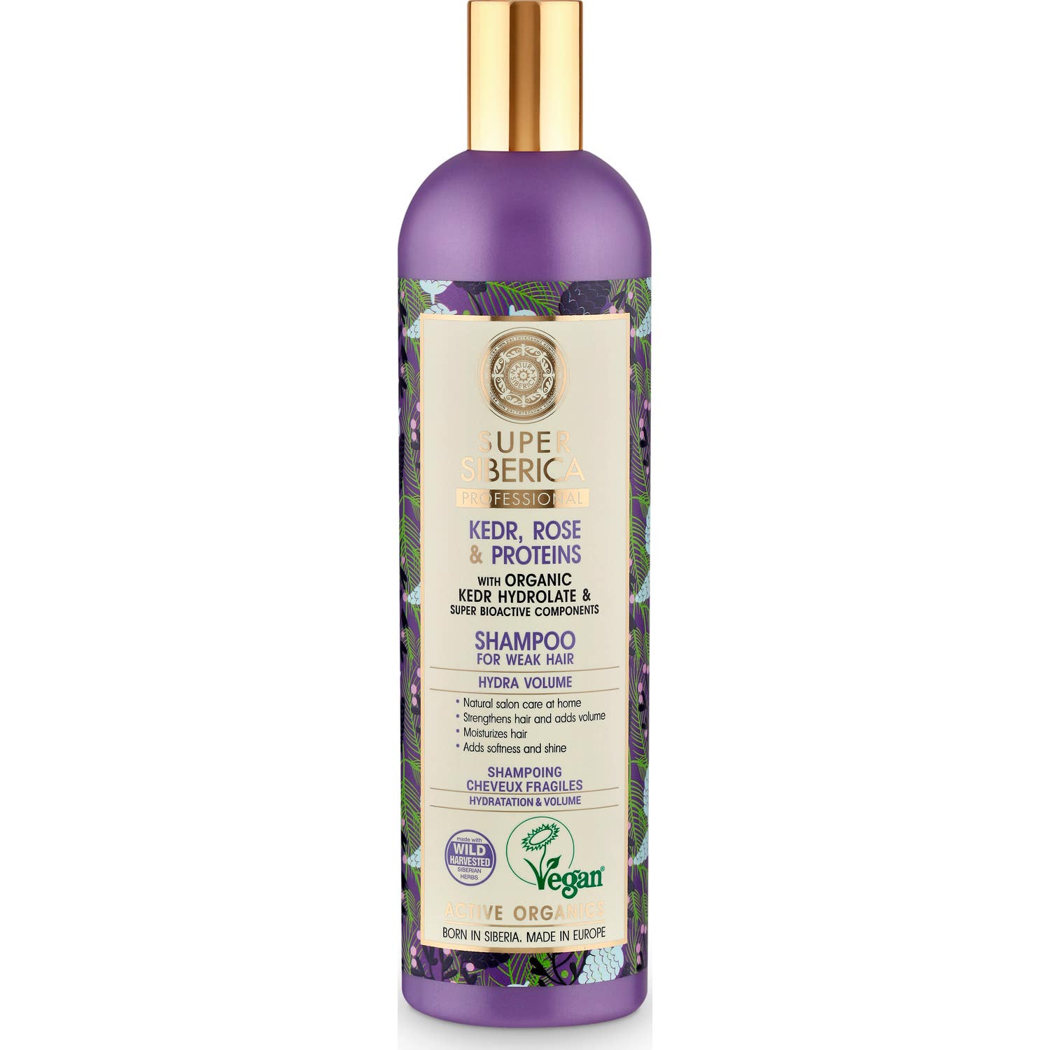 Natura Siberica Champú Cabello Débil 400ml