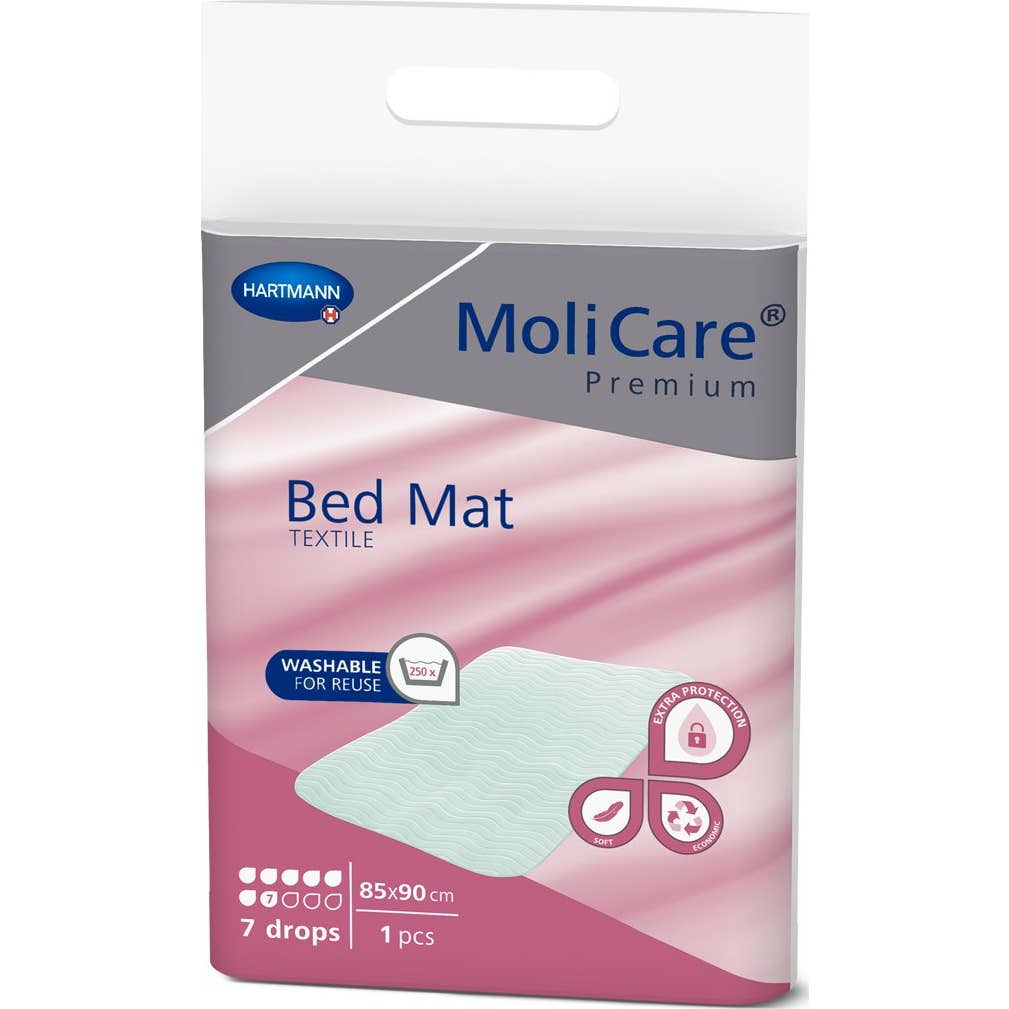 MoliCare Premium Bed Mat Textile 80x90cm 7 Gouttes 1ut