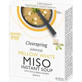 Clearspring Sopa Miso Tofu Suave sobres 40 g