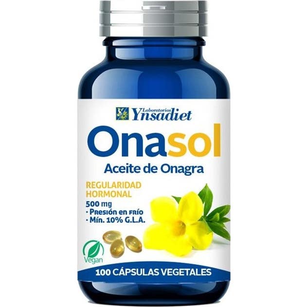 Ynsadiet Onasol Aceite de Onagra 100 perlas
