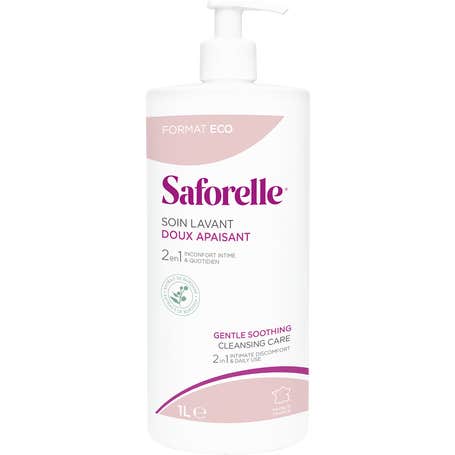 Saforelle Cuidado Limpiador Suave 1 Litro