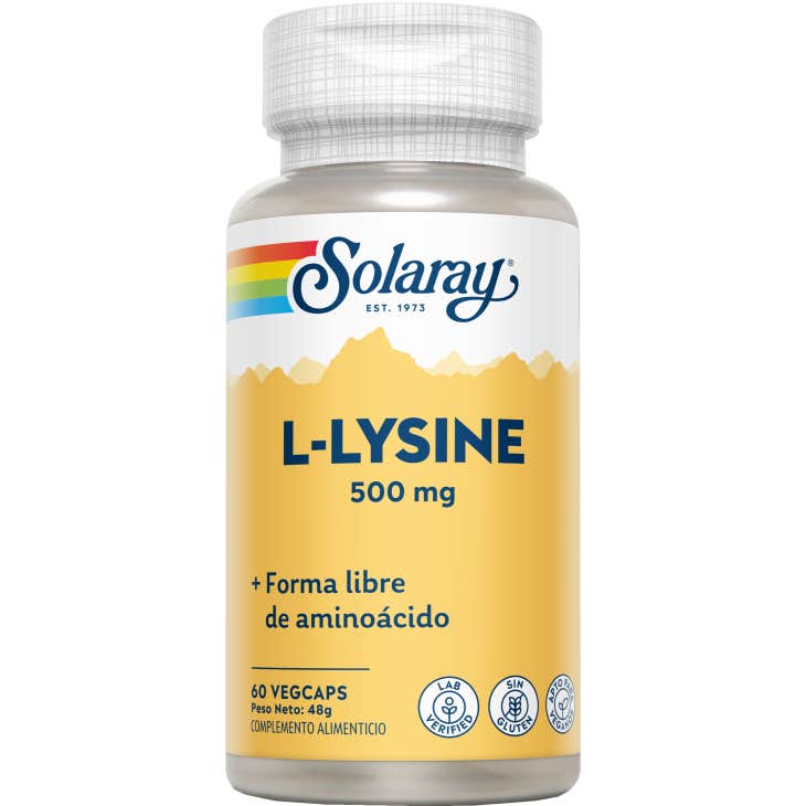 Solaray L-Lysine 500mg 60cáps