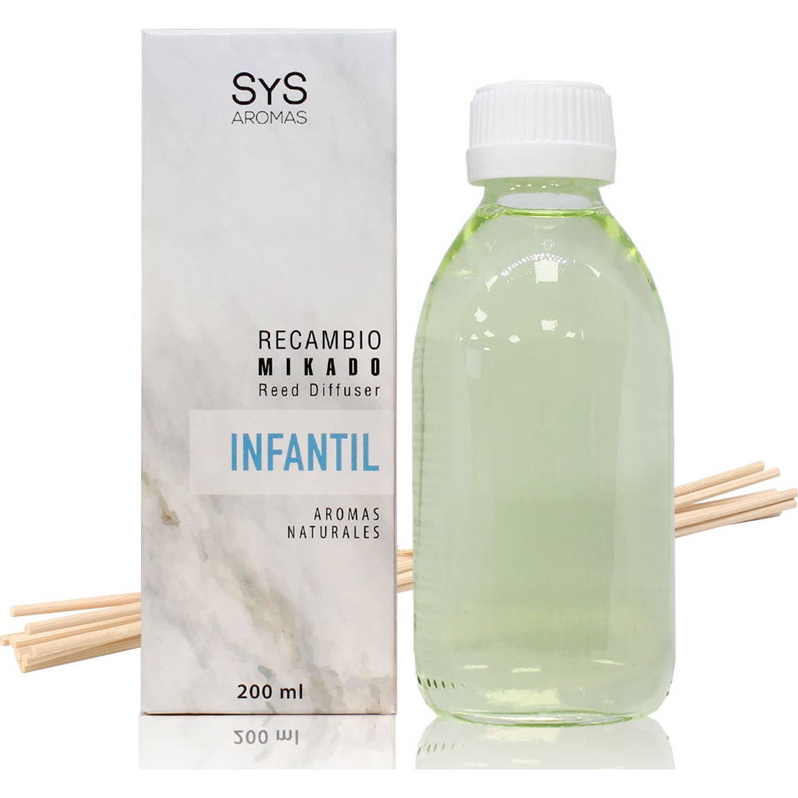 Sys Pack Mikado Infantil Recambio 200ml + Palos