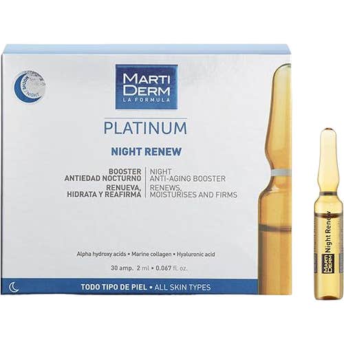 Martiderm® Platinum Night Renew 30 Ampollas