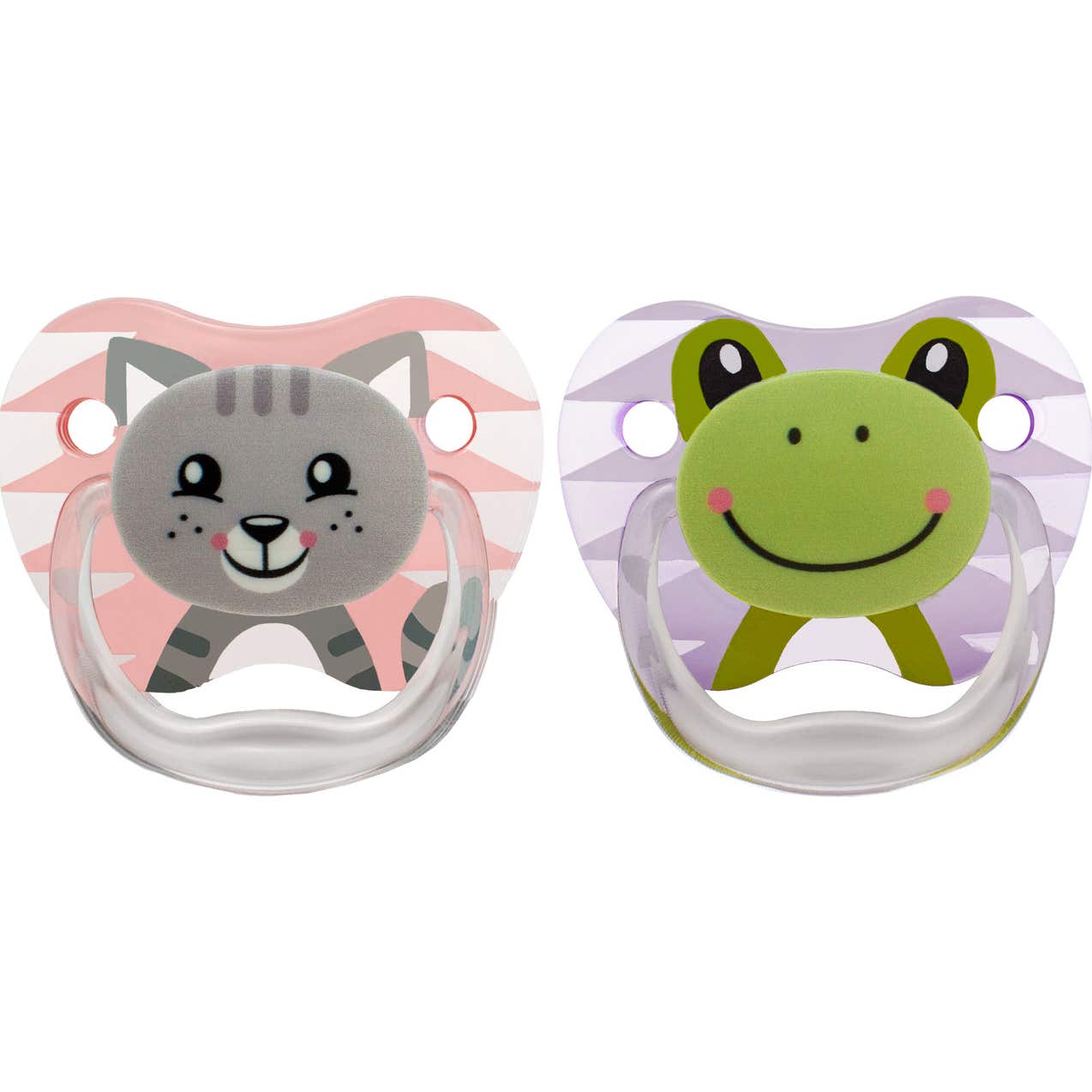 Dr Brown's Prevent Animal Faces Chupete Infantil 0-6M 2uds