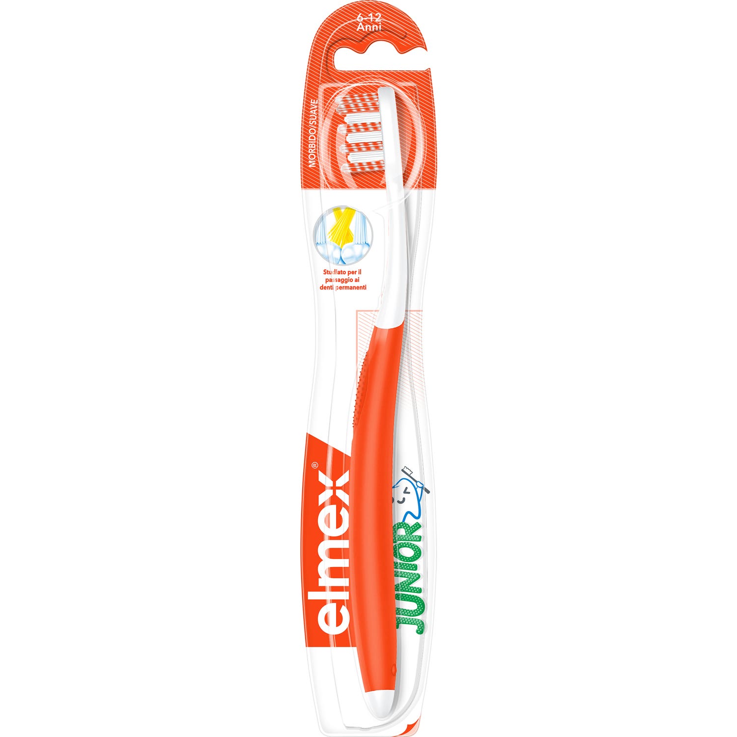 Elmex Junior Cepillo Dental Suave 6-12 años 1ud