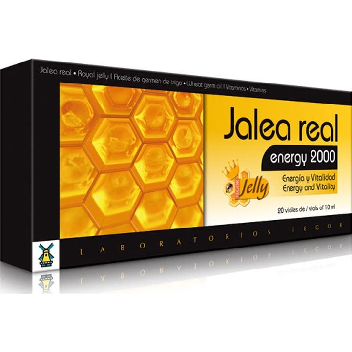 Tegor Energy 2000 Jalea Real 20 Ampollas