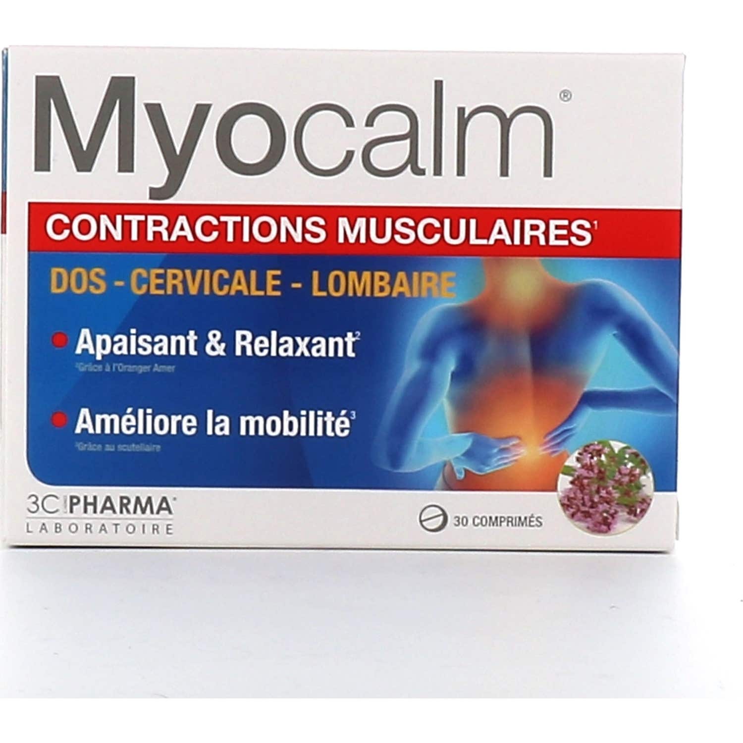 3C Pharma Myocalm Contracciones Musculares 30 comprimidos