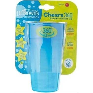 Drbrowns Azul Dr Browns Vaso 360º Sin Boquilla 300 Ml