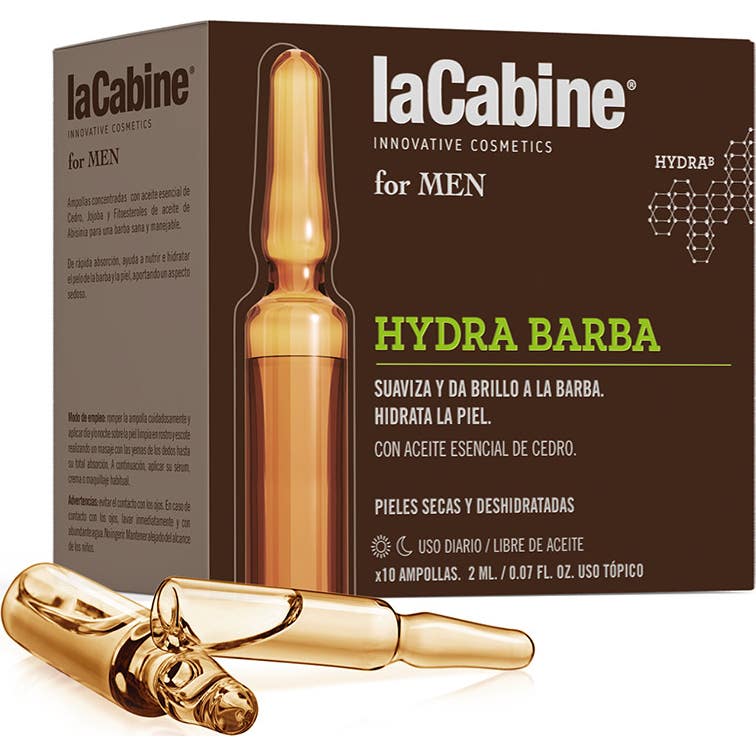 La Cabine For Men Ampollas Hydra Barba 10x2ml