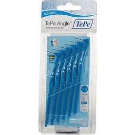 TePe® cepillo interdental angulado 0,6mm azul