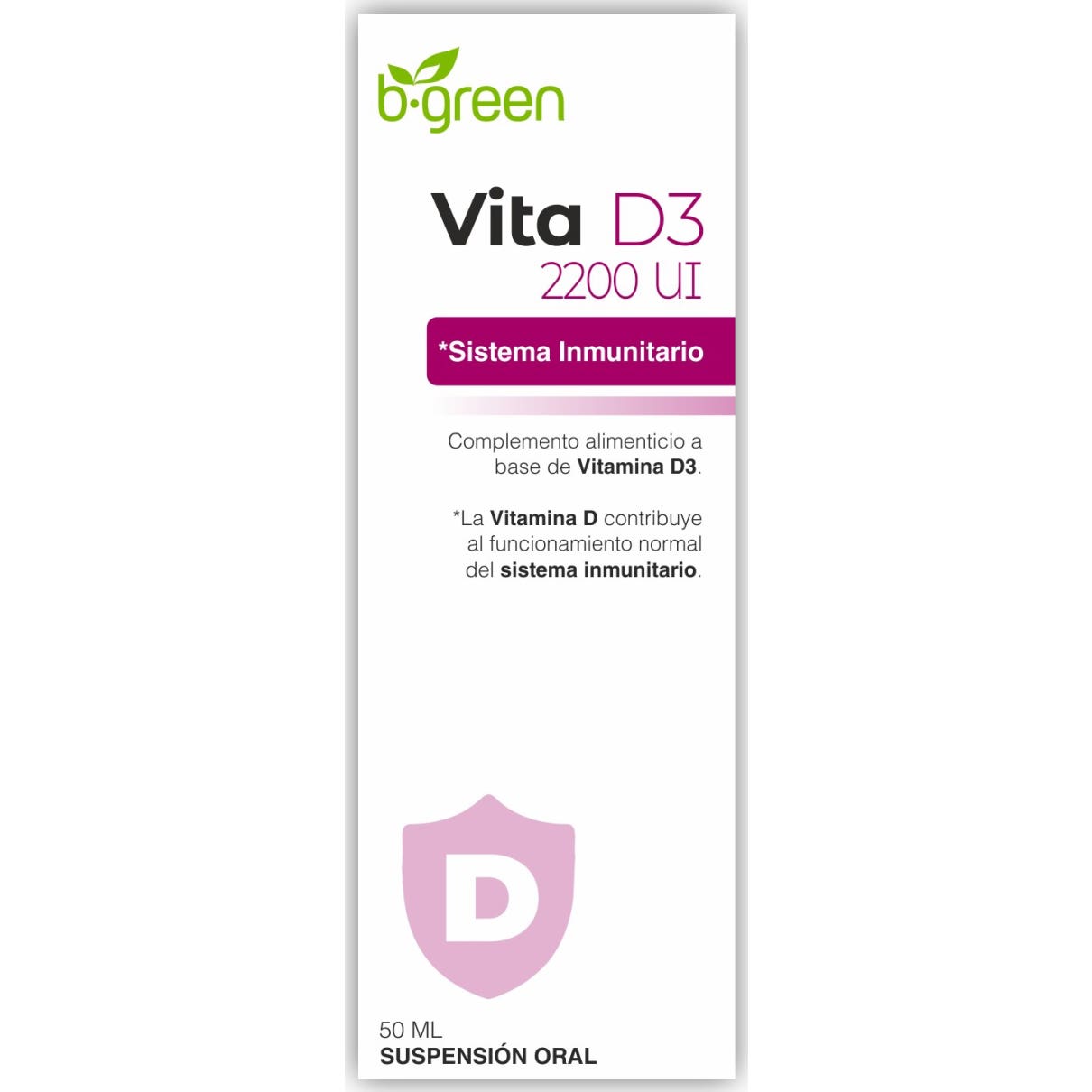 B-Green Vitamina D3 Gotas 50ml