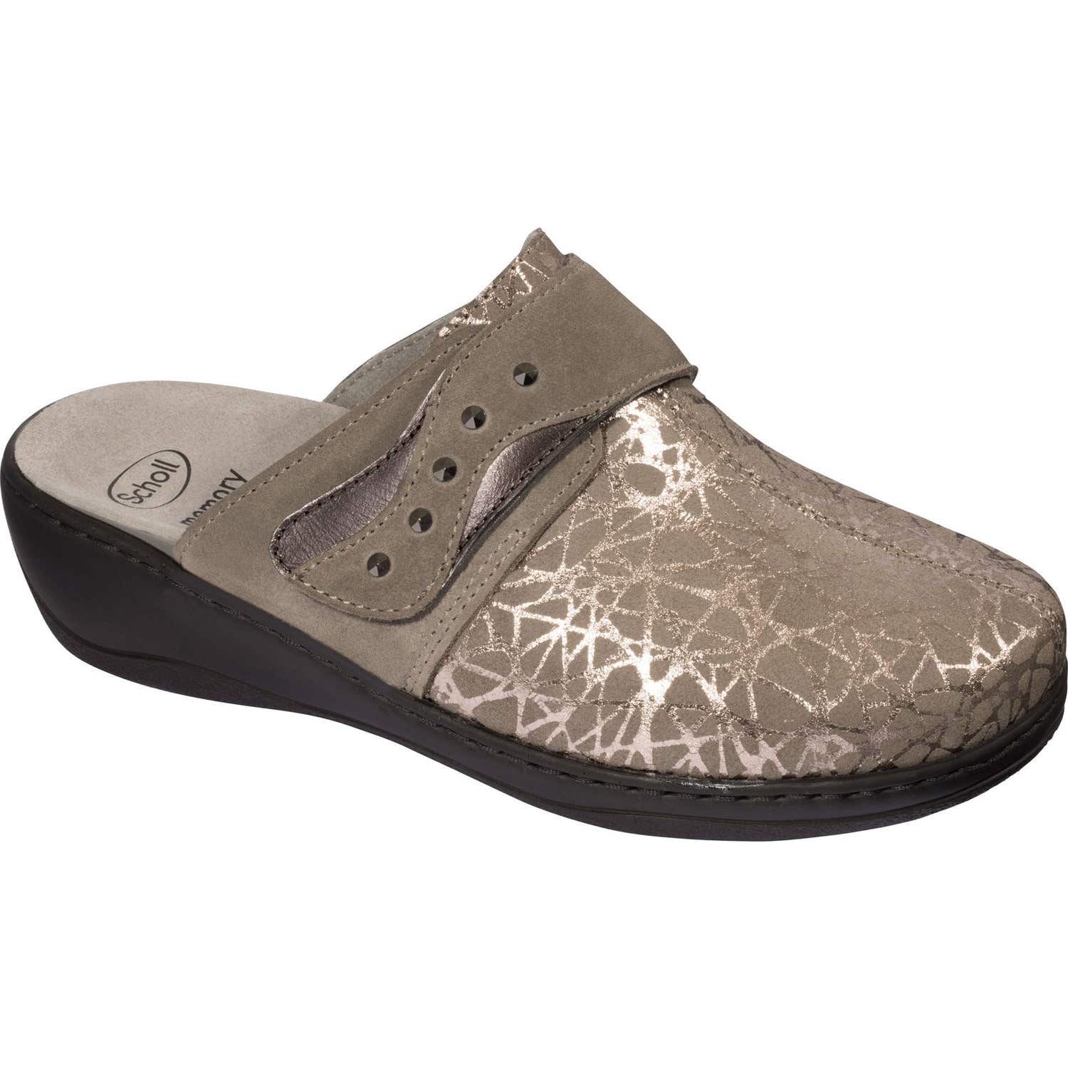 Scholl Gabriella 3,0 Mule Memory Cushion Ocre Talla 37 1 Par