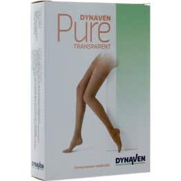Dynaven Pure Calcetín Transparente Beige Claro Xs 1 par