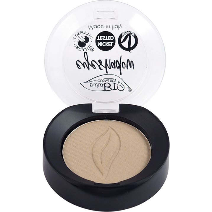 Purobio Sombra de Ojos Mate Gris Paloma Compacta 02 1 ud