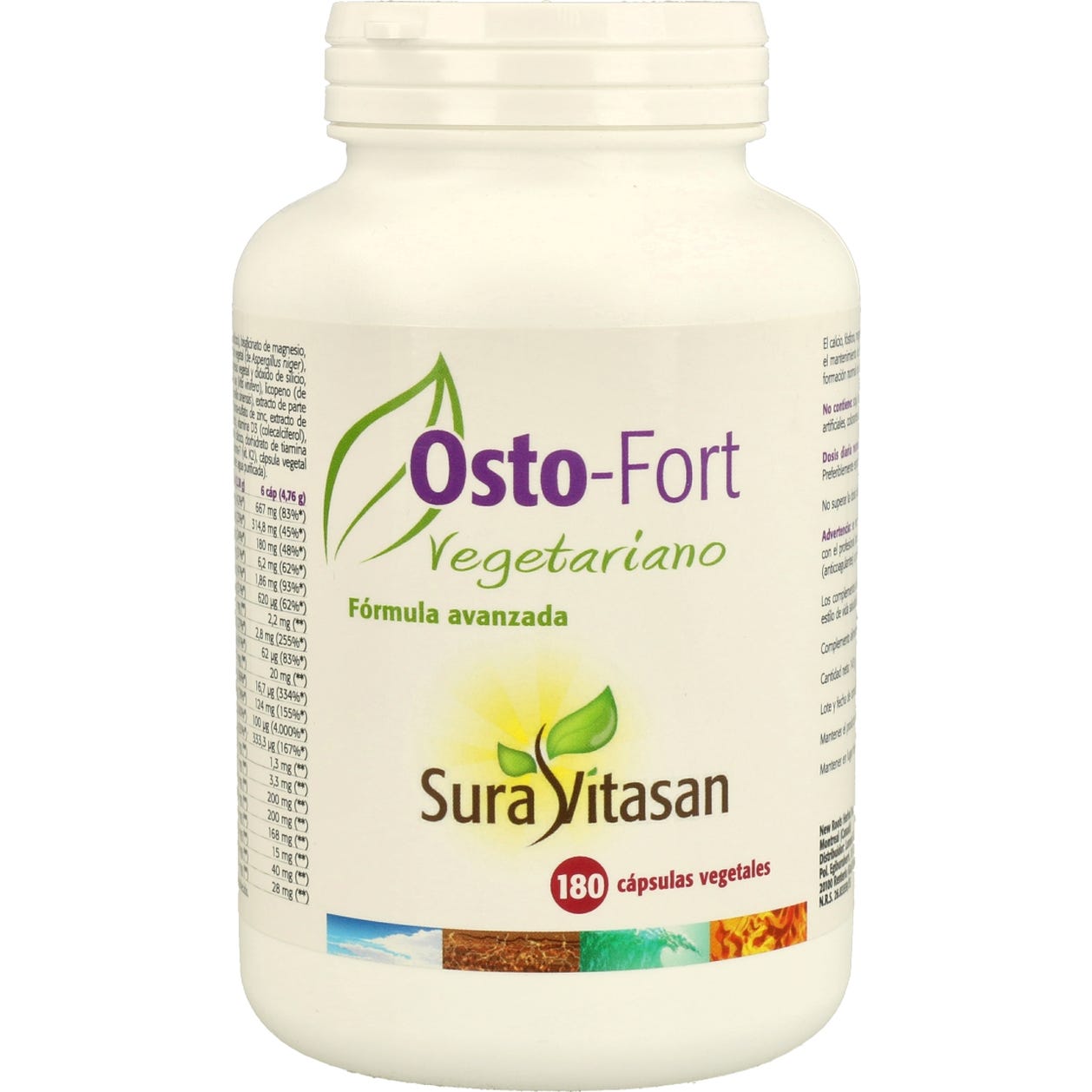 Sura Vitasan Osto Fort Vegetariano 180 Vcaps