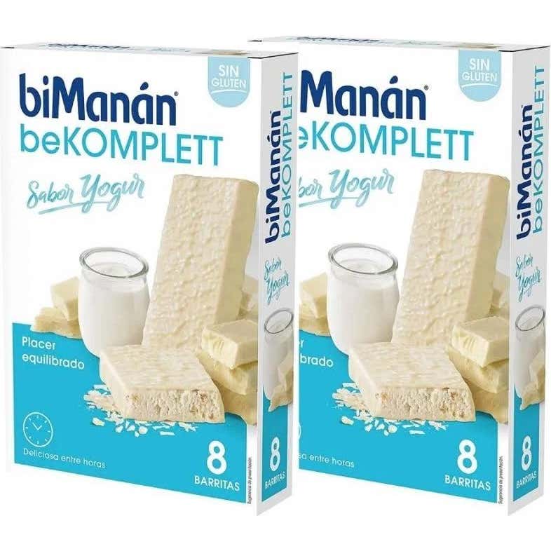 Bimanan Be Komplett Duplo Sabor Yogur 2 X8 Barritas