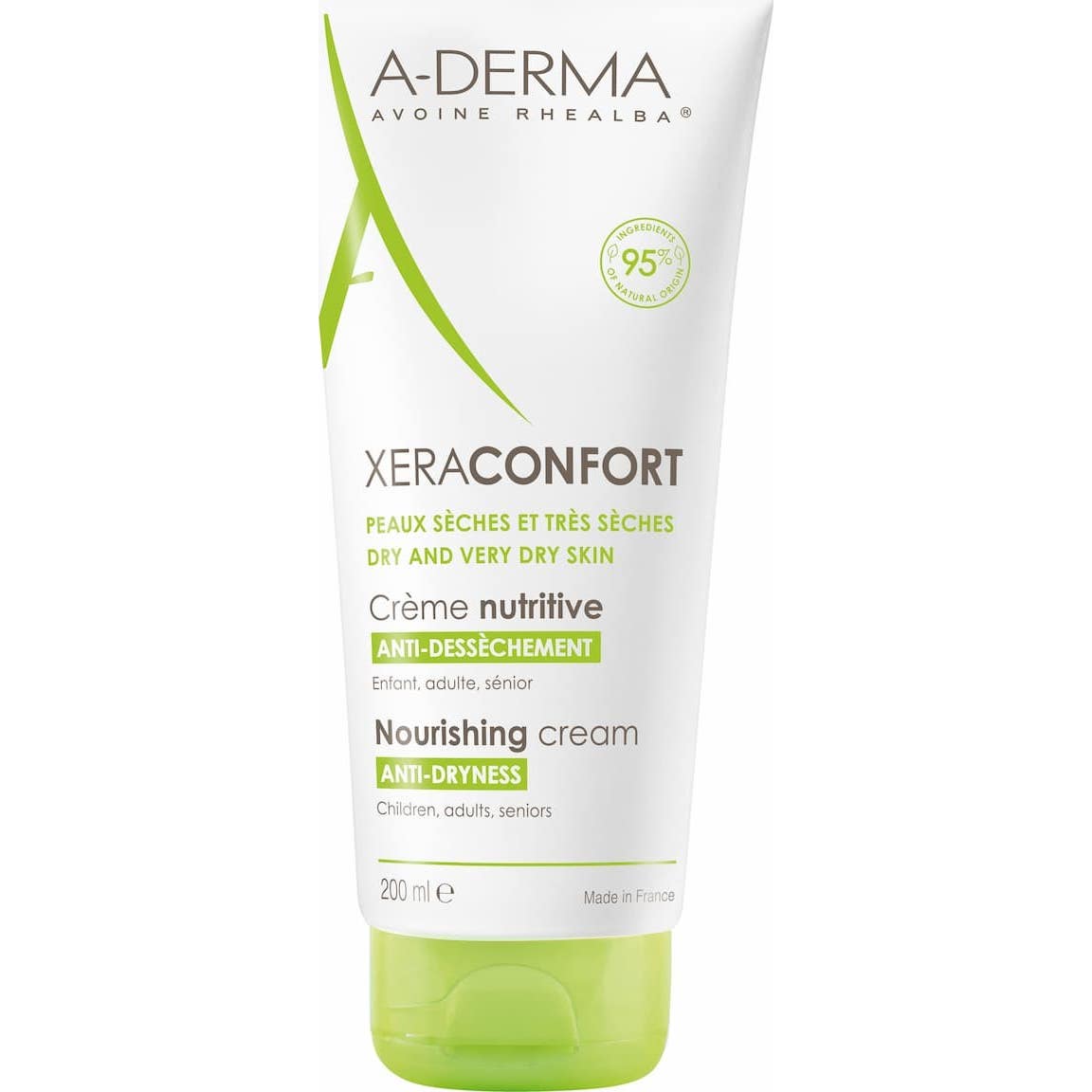 A-Derma XeraConfort Crema Nutritiva Antisequedad 200ml