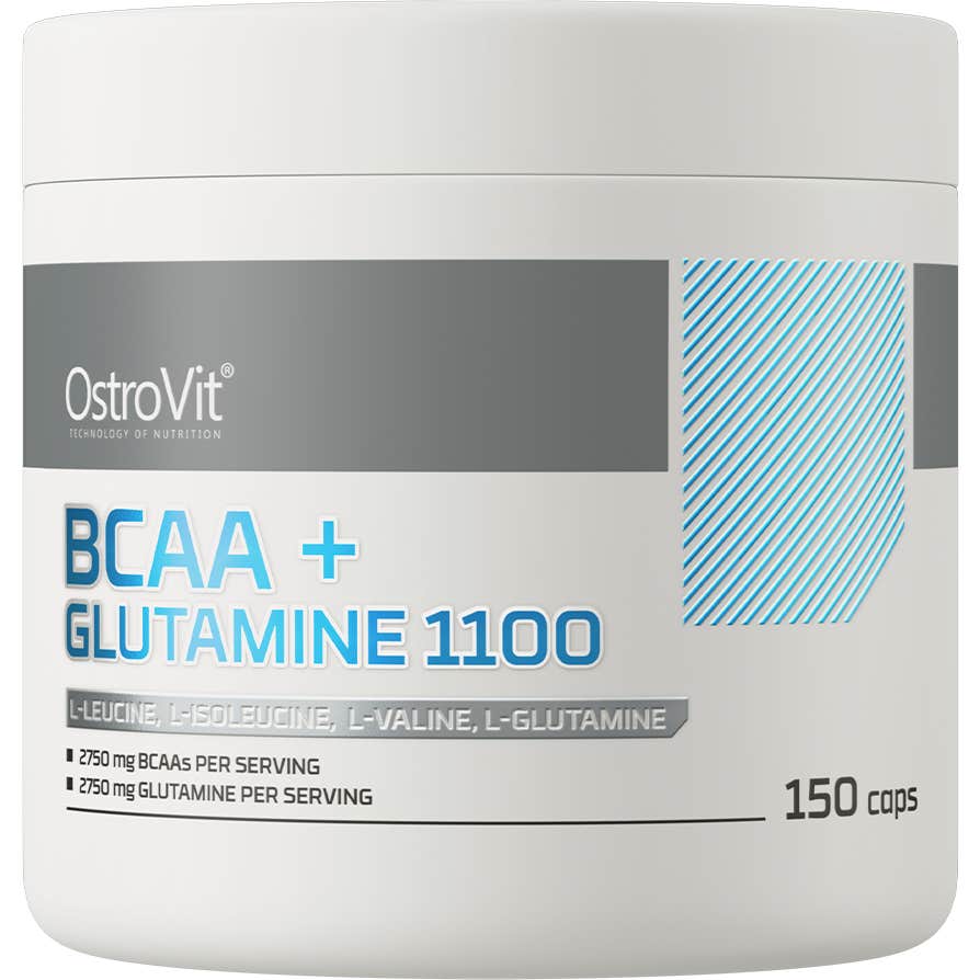OstroVit BCAA + Glutamina 1100 150caps