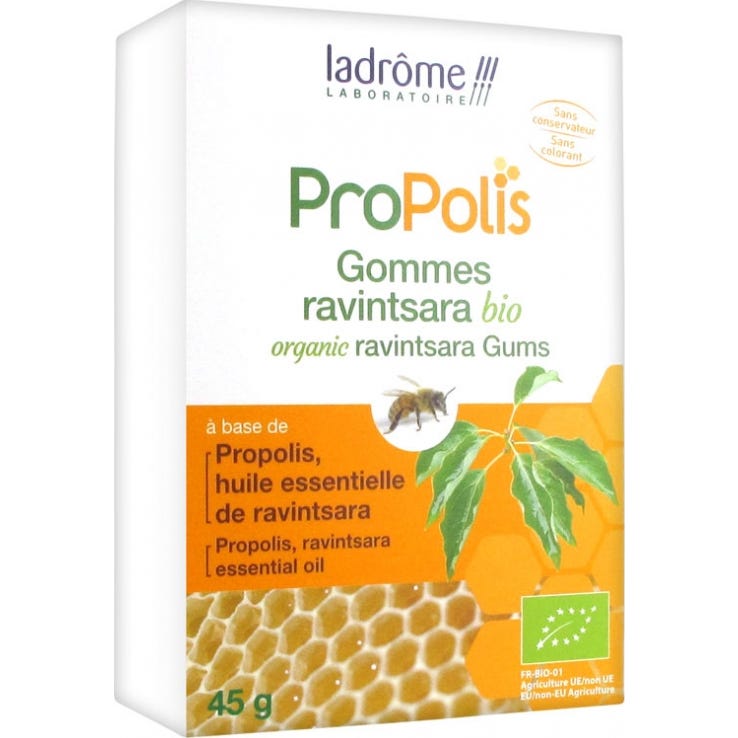 Ladarm 1Propóleo Goma de Mascar Ravintsara 45 g